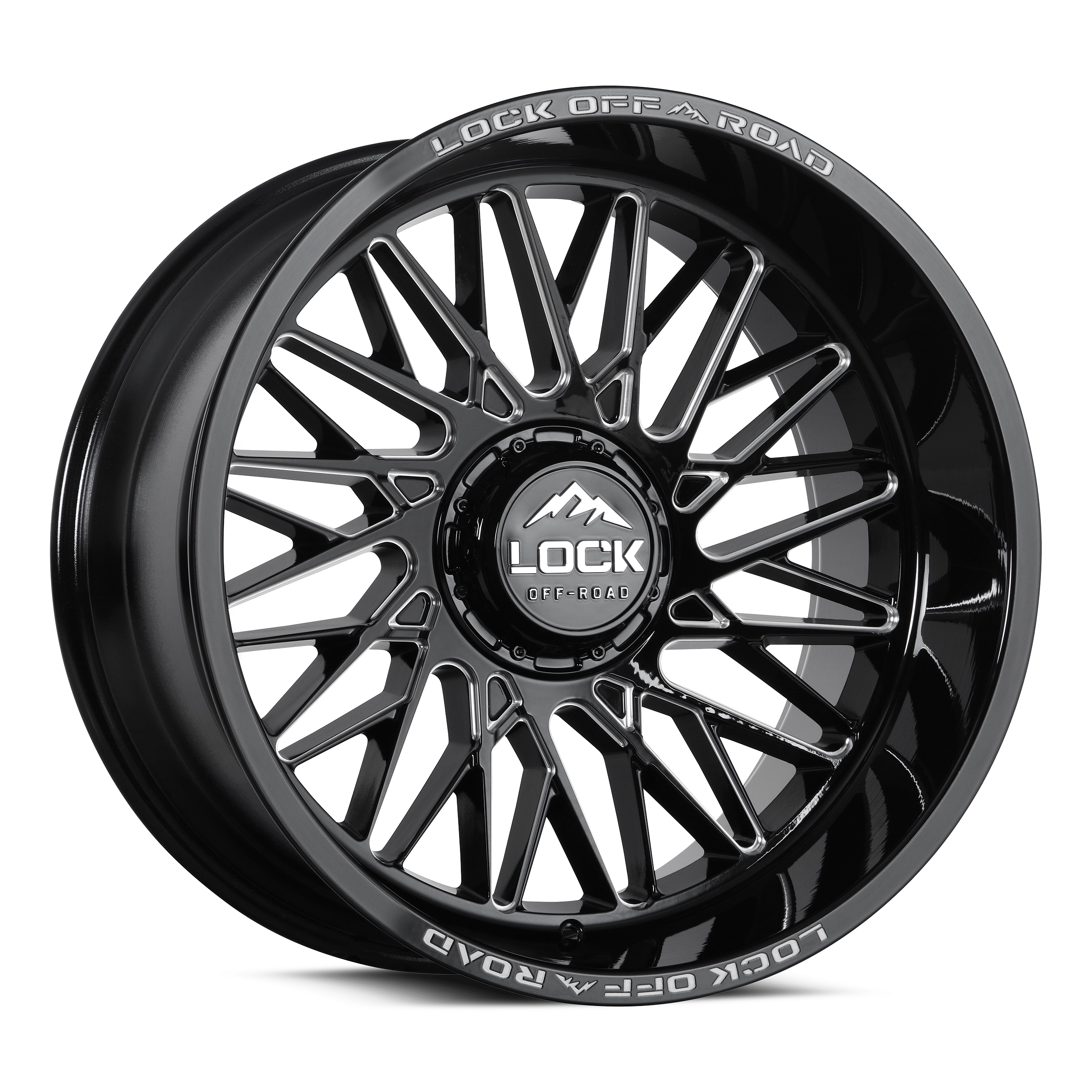 Lock Xtreme Bandit Gloss Black Milled