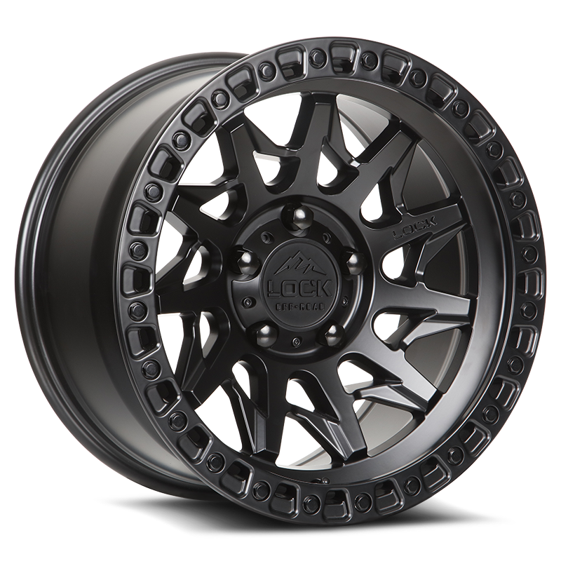 Lock Off-Road Lunatic Matte Black