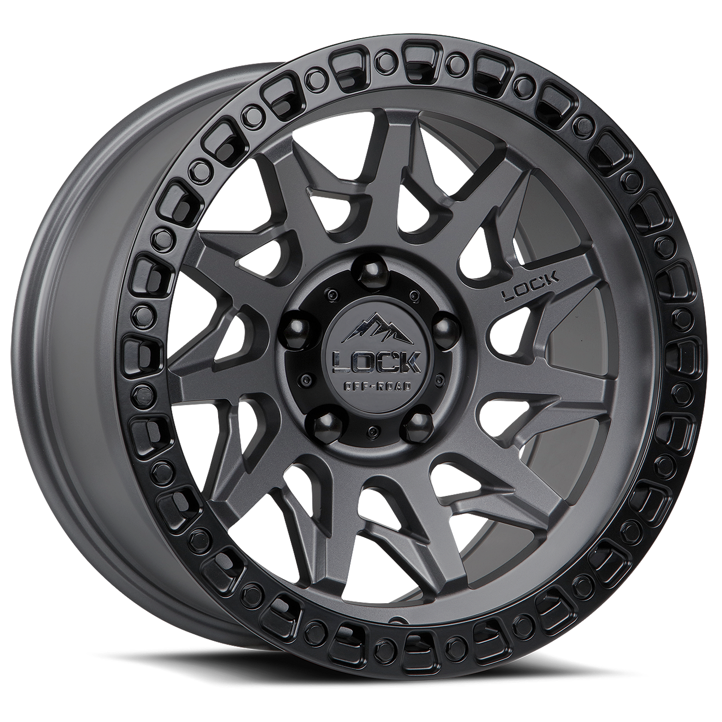 Lock Off-Road Lunatic Matte Grey